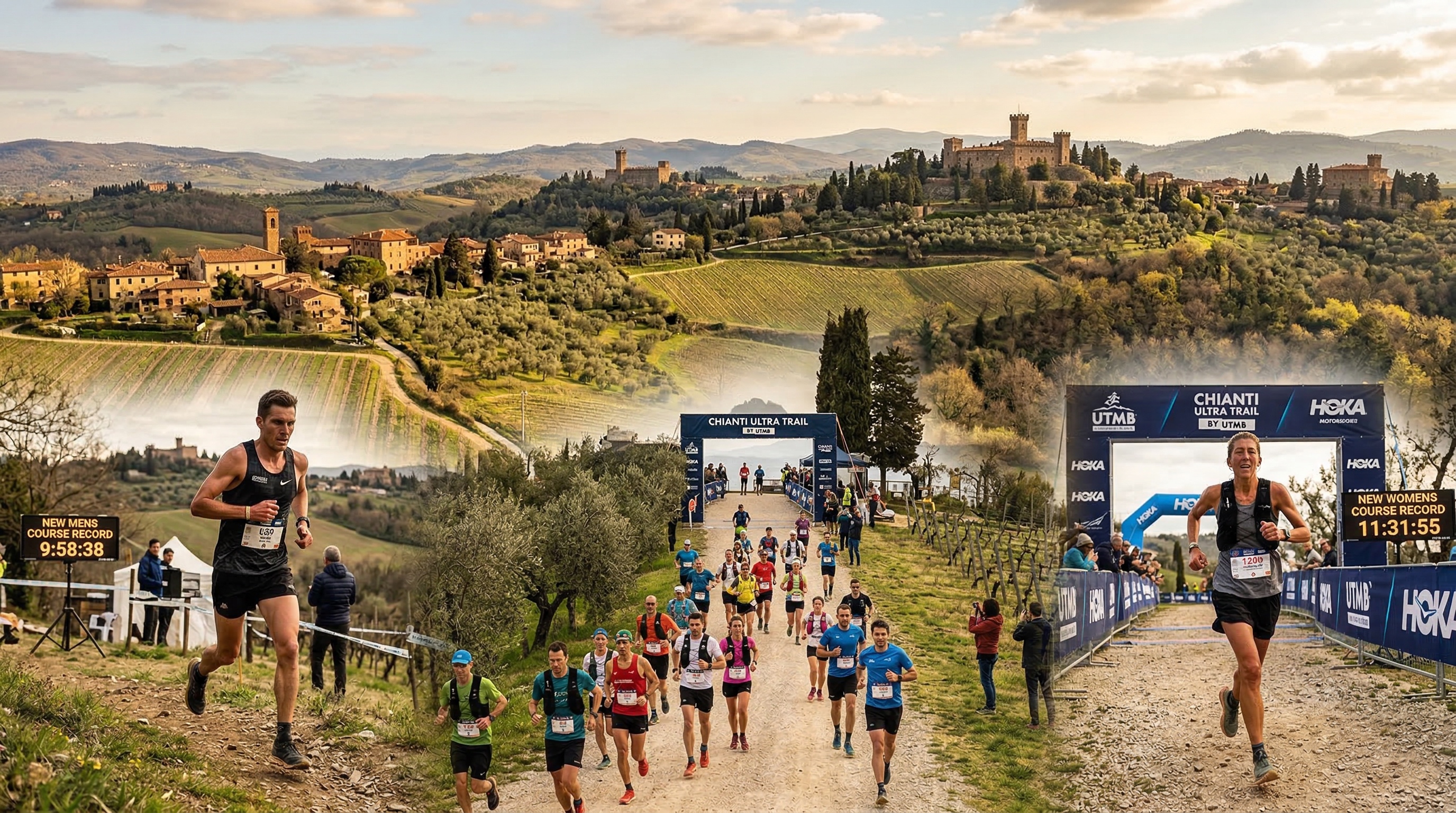 Chianti Ultra Trail 2026: Cardin and Dauwalter Smash Course Records, Claim Golden Tickets