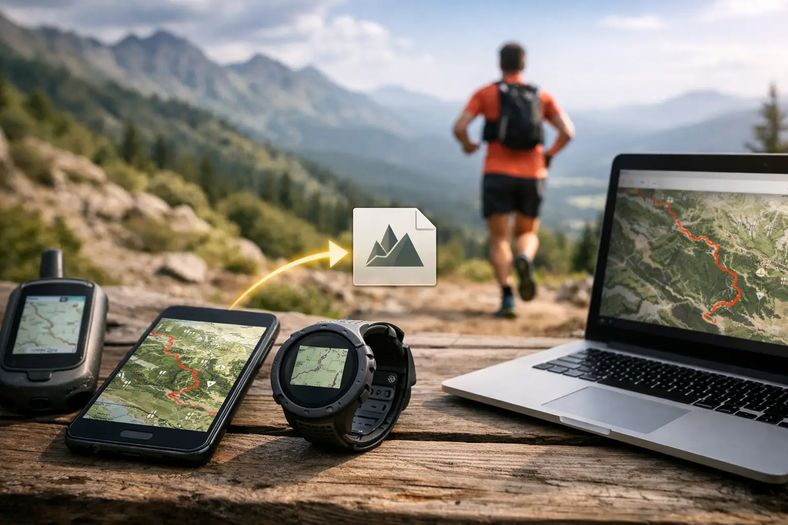 Trail Race GPX Download Done Right