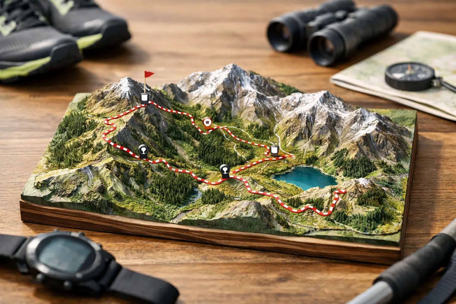 3D Trail Race Map: What to Look For